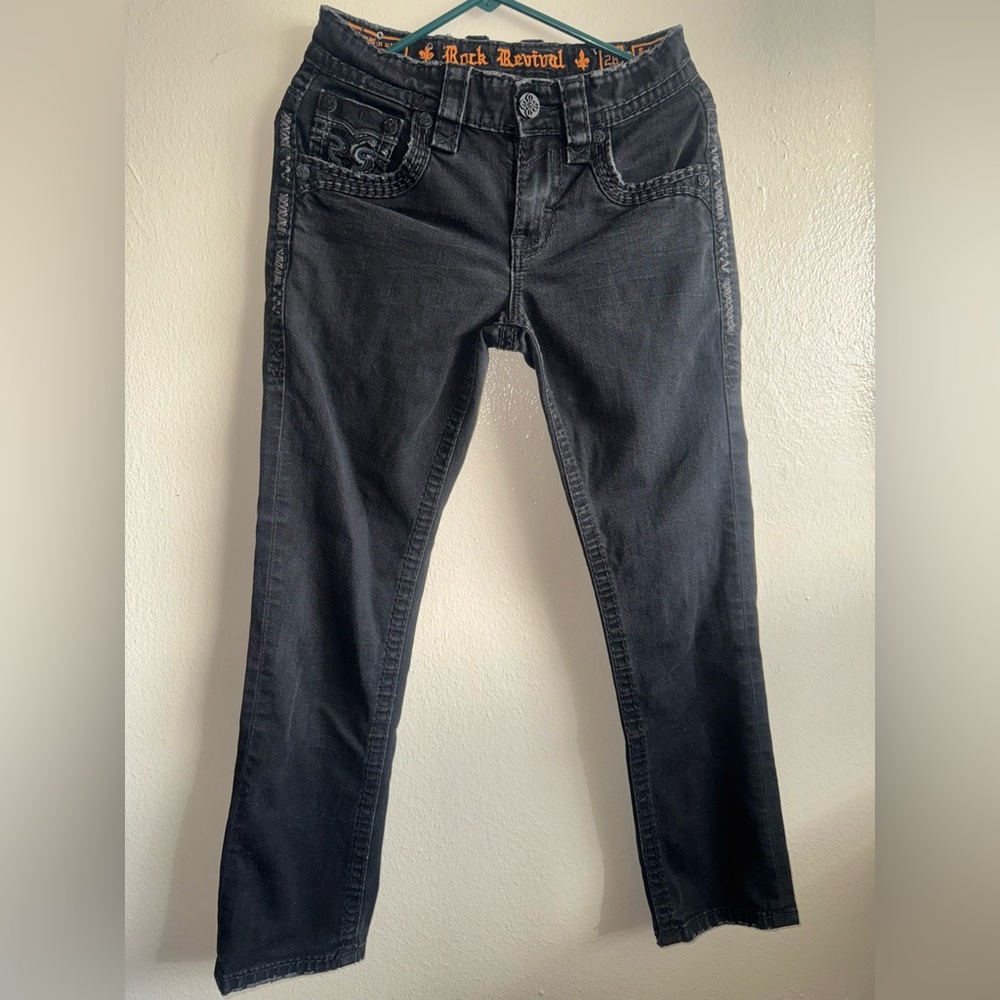 Rock Revival Charcoal Jeans
